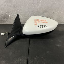 2018-2019-2020-2021-2022 HONDA ACCORD LEFT MIRROR OEM USED