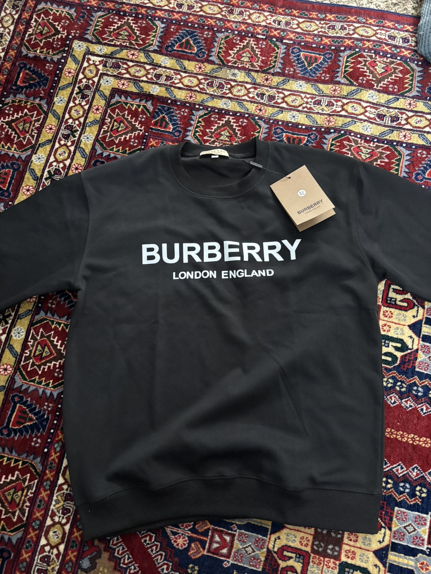Black Burberry Sweater Men’s