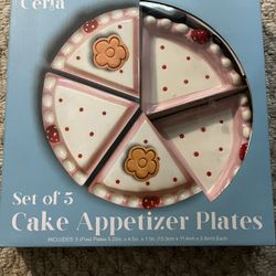 Cake Appetizer Plates