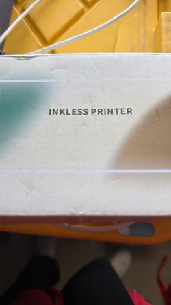 NEW Portable Thermal Printer – Wireless, Rechargeable (Model A285M)