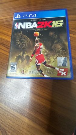 NBA 2K16 PS4