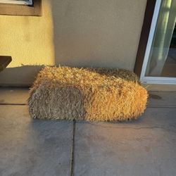 Free Hay. 2 Bales Of Hay