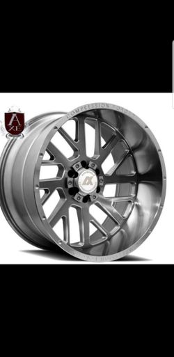 22x12 AXE Carbon finish with tires special(we finance)