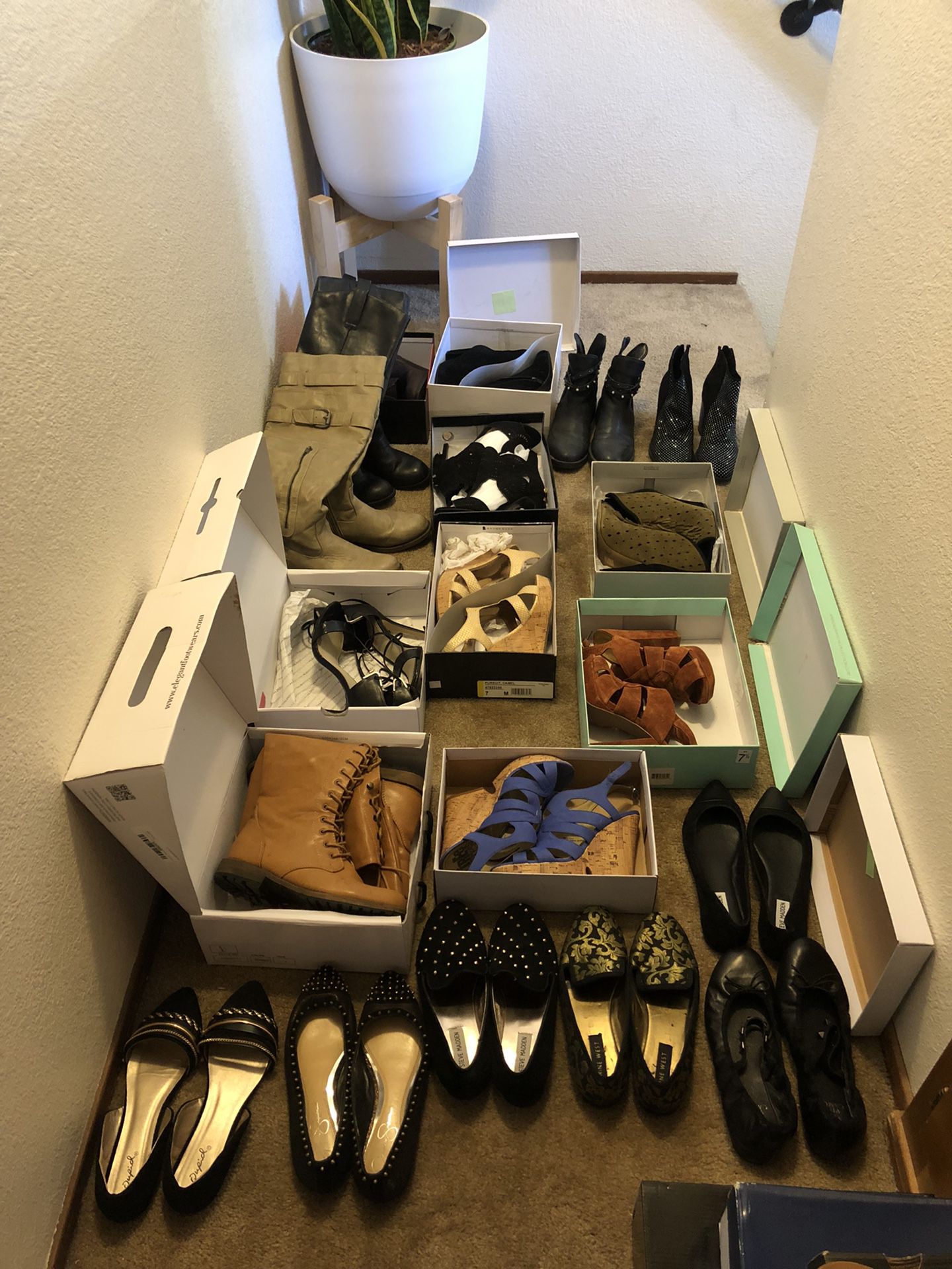 huge bundle of size 7-7.5 women’s shoes