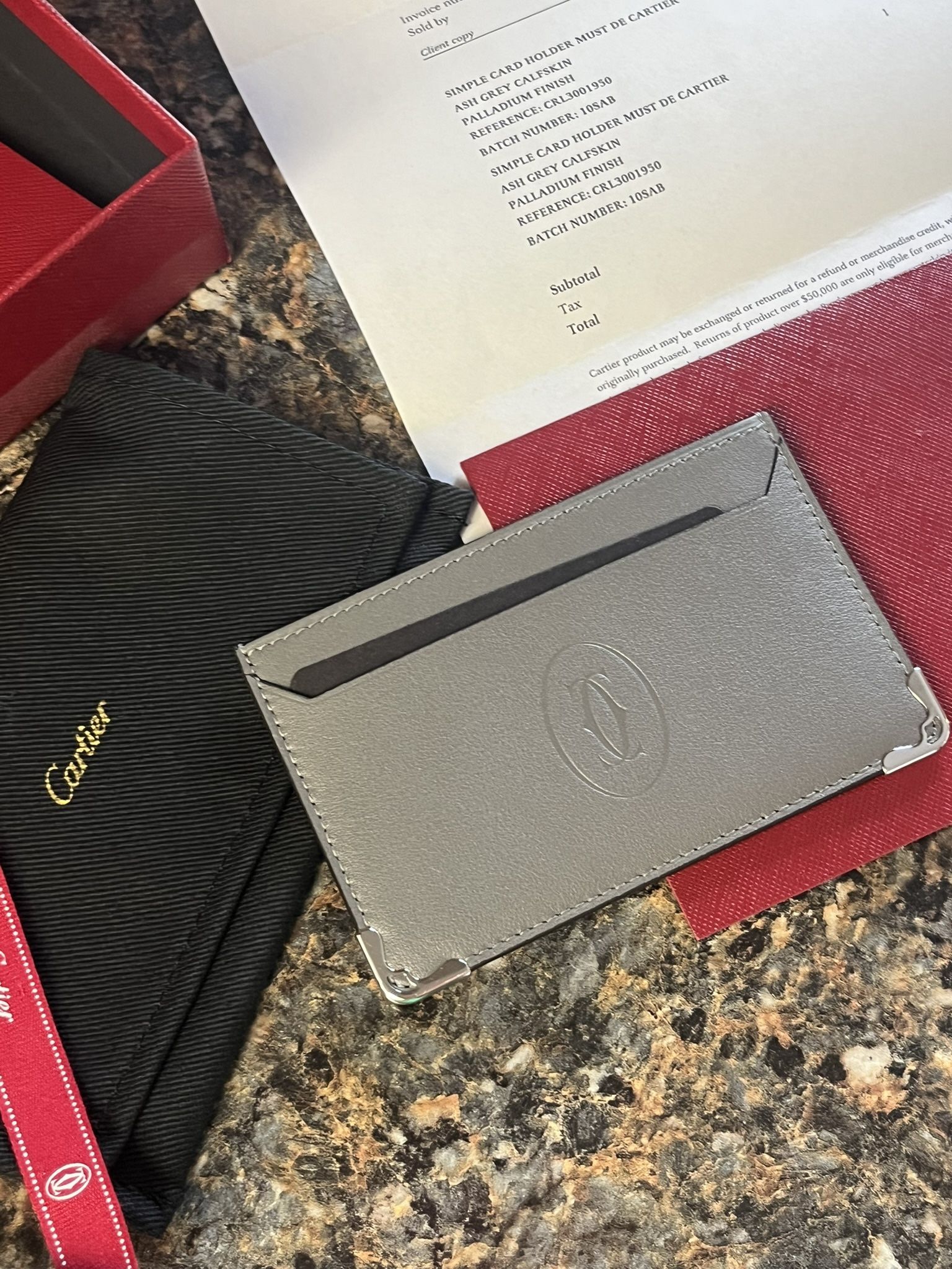 Cartier Card Wallet
