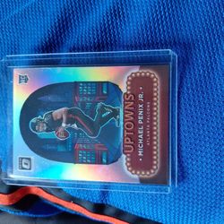 Uptown Michael Penix JR 2024 OPTIC DONRUSS