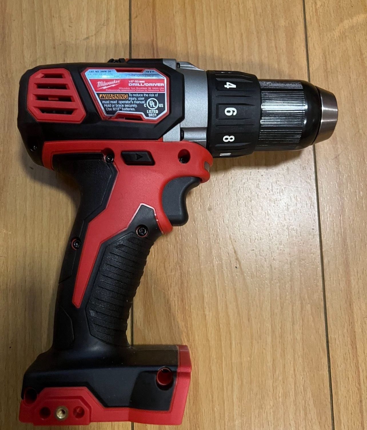 New Milwaukee M18 Drill Driver
