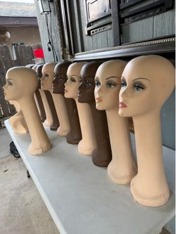 Maniquí de pelucas para exhibir pelucas o para exhibir gorras