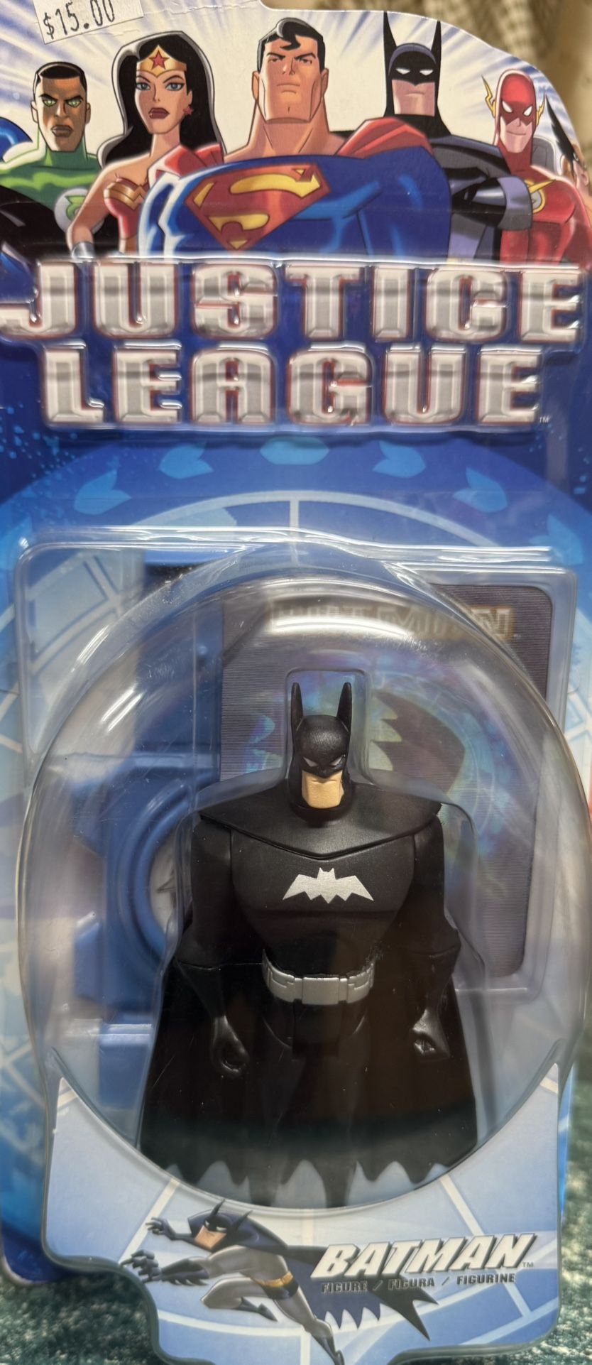 DC Justice League Batman figure by Mattel (2003)
