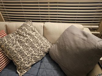 Feather cushions