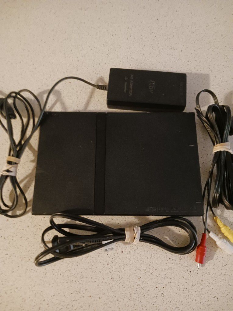 PS2 Slim | 3 Controllers | 13 Games | No Memory Card Included