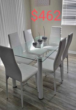 Juego De Comedor Blanco