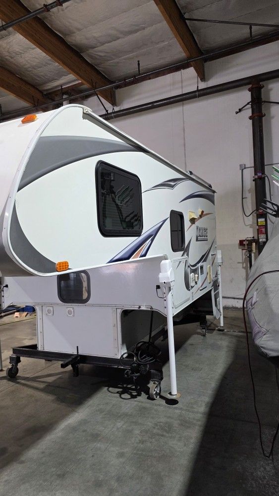 lance 850 truck camper for short or long bed trucks.