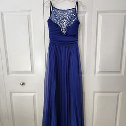 Royal Blue Gown (S/M - 5/6)