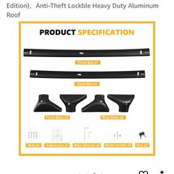 260lbs Roof Rack Cross Bars
