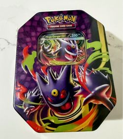 Pokémon Mega Gengar EX Tin – Sealed – $45