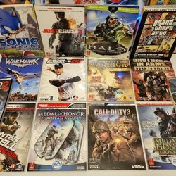 Vintage Video Game Strategy Guide Books Xbox Gamecube PC PS2 PS3