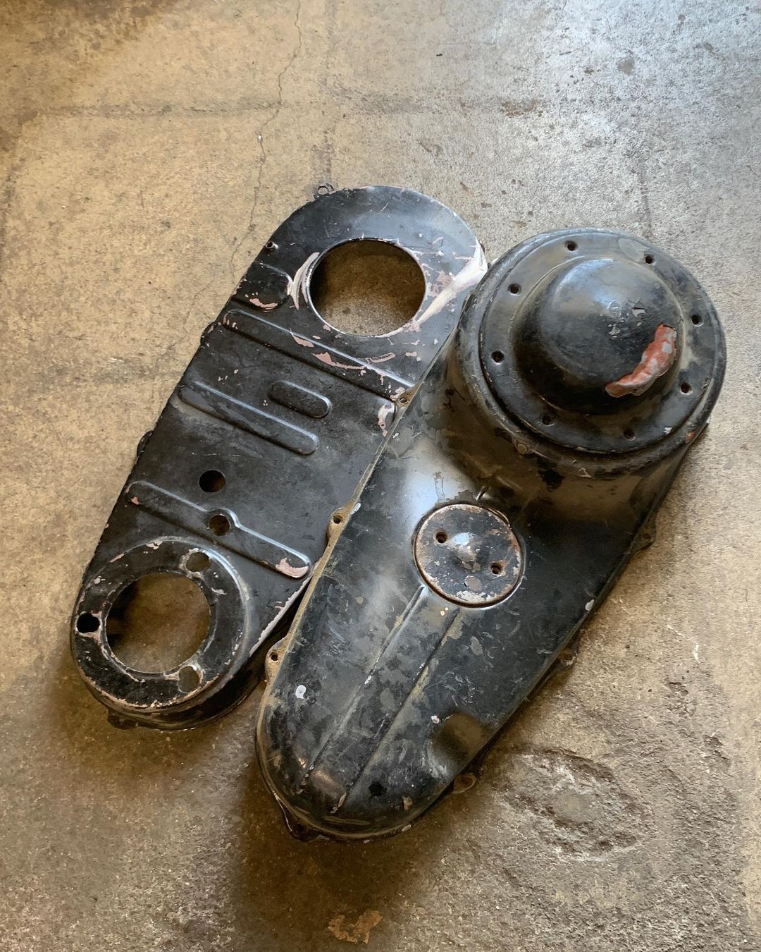 Late Panhead Smooth Primary Covers