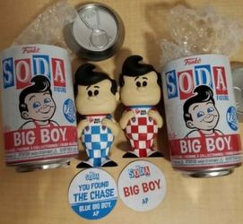 Funko Soda Pop Artist Proof Bob's Big Boy Chase And Common Set