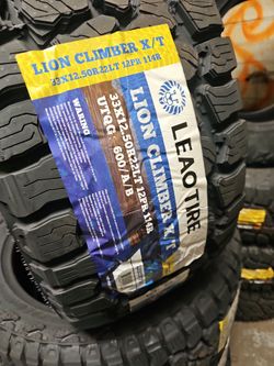 New set of tires 33 1250 22 lt