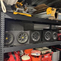 Kicker Subs & Amps & Boxes