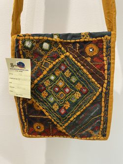 Handmade bag from India