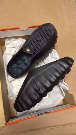 Nike Mind Slides Triple Black Size 11