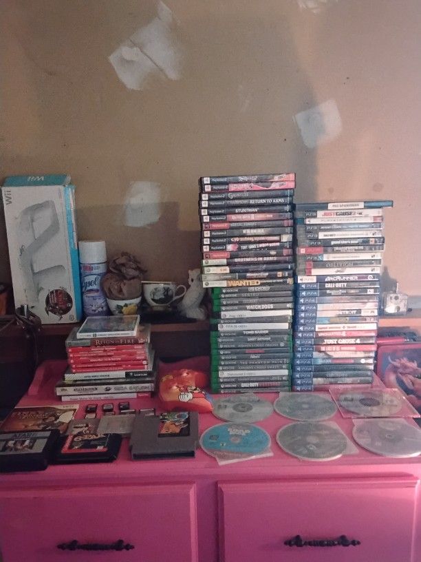 Nintendo Switch Games Playstation 4 PS3 PS5 PS1 PS2 Xbox One Xbox 360 Ds 3DS  Wii U Sega Saturn Genisis Gameboy Nes Atari Gamecube Bundle Lot 