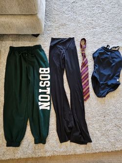 Onesies, Sweatpants, Aerie Leggings, Tie, 1 Piece Swimsuit, priced individually below