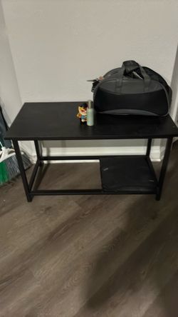 Small table. Black