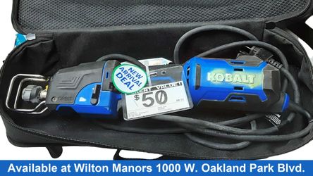 Kobalt K6rs-06a Blue Corded Reciprocating Saw