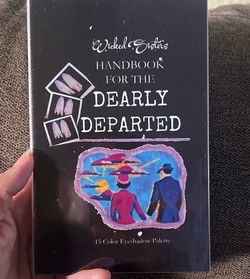 Beetlejuice Hand Book For The Dearly Dead Eyeshadow Pallette New