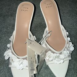 Target White Kitten Heels