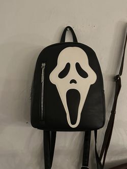 Ghost Face Backpack Light Up In Dark