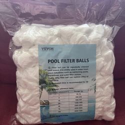 Pool filter balls (brand new, unopened) - washable, reusable