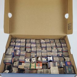 Box of Vintage Tubes