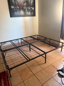 Kingsize Stainless Steel Heavy Duty Bed Frame