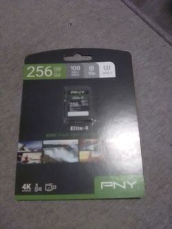 PNY Elite-X 256GB SD Card