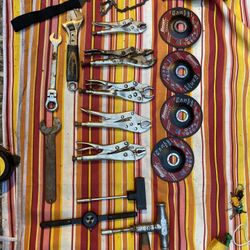 Tool lot pliers etc