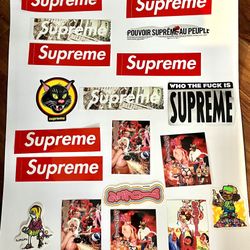 Supreme Stickers $10