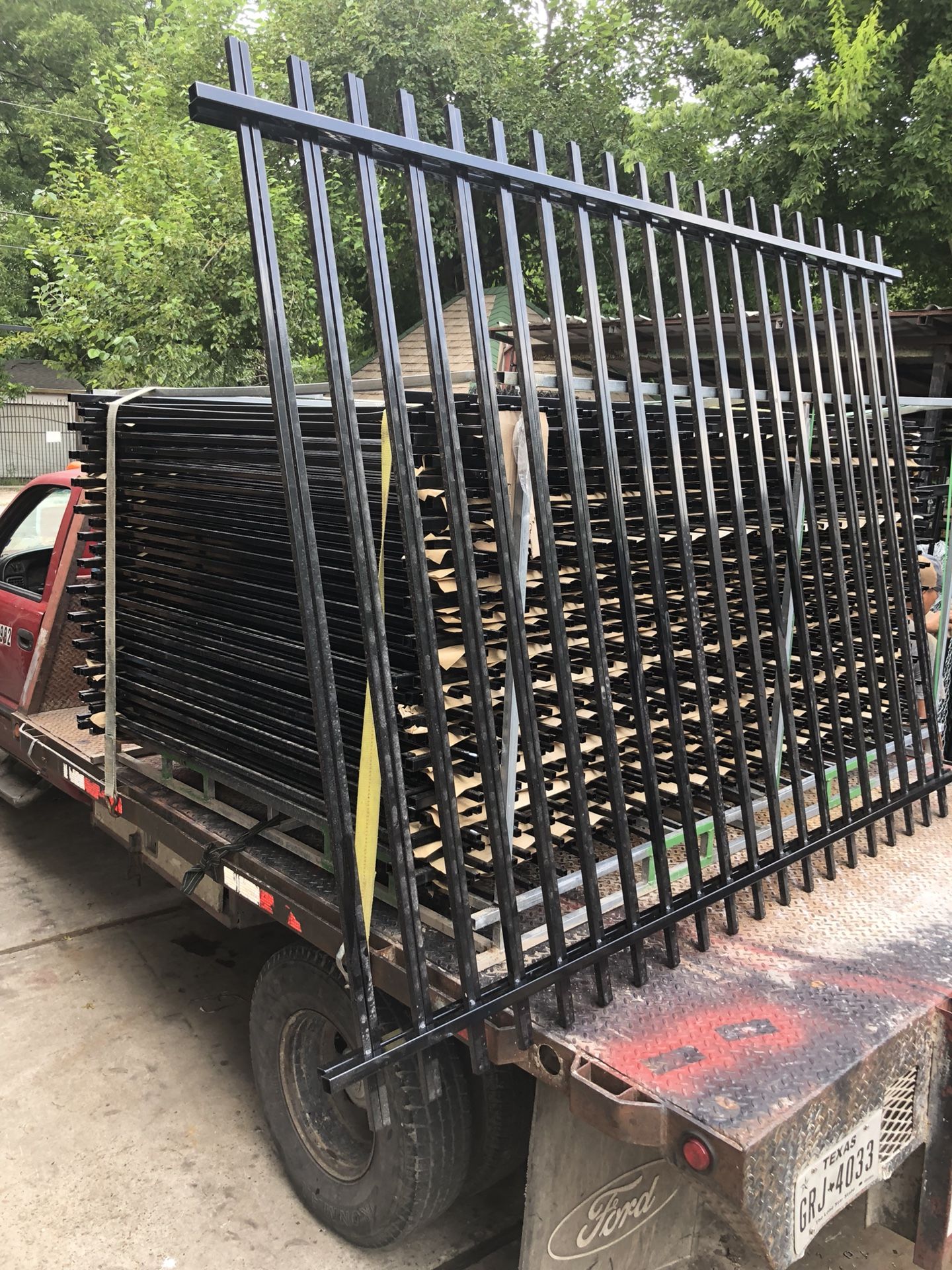Powder coated fence panels/ 5x8/ fence supplies