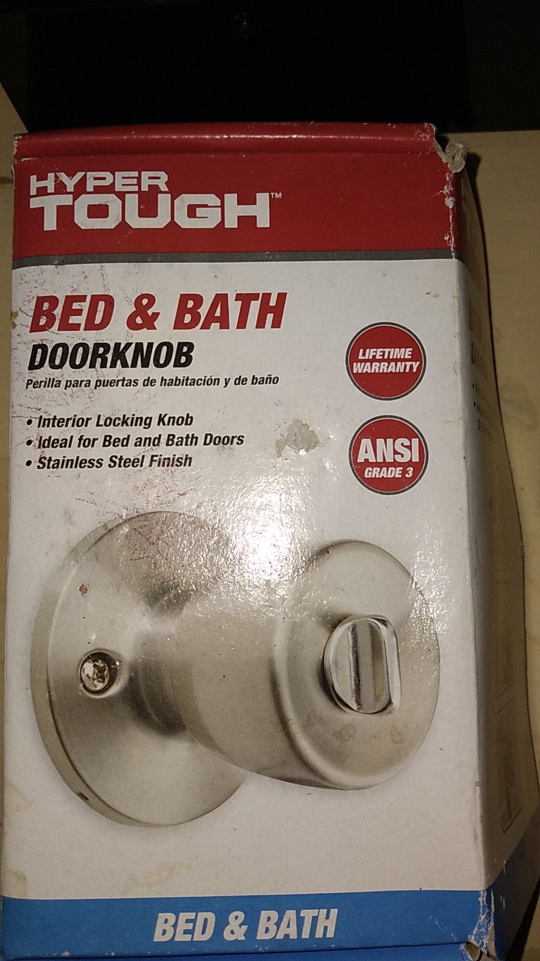 Bed and Bath Door Knob