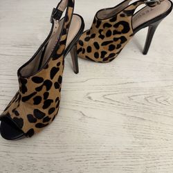 Tesoro Stilleto  Peep Toe High Heels Platform Size 6.5