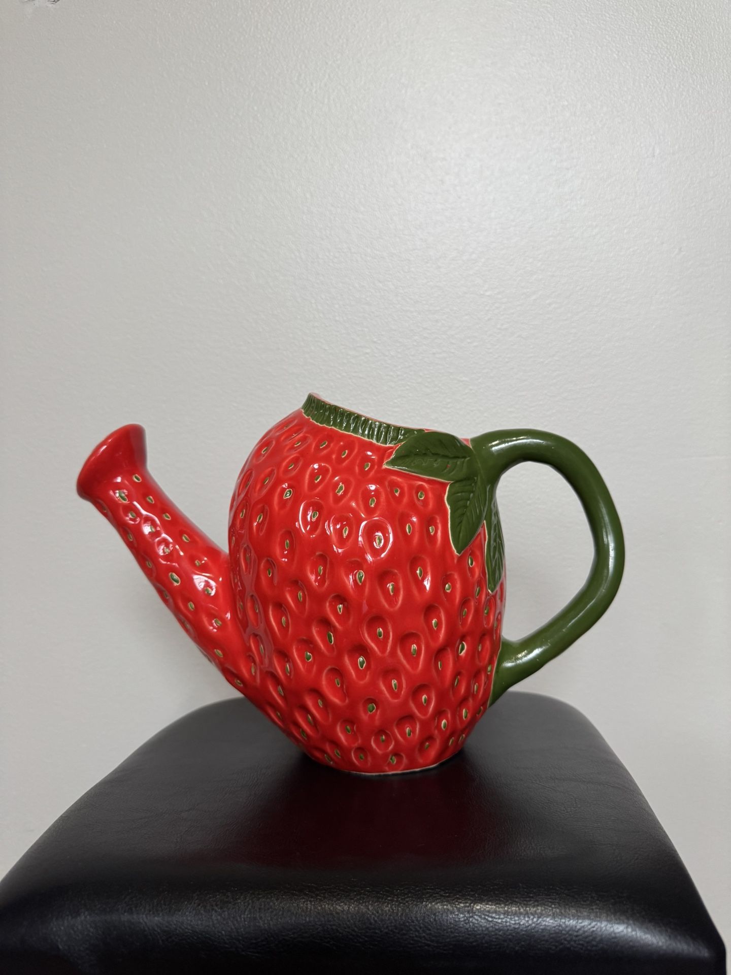 Strawberry Ceramic Watering Can