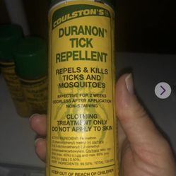 Repellant For Clothing 