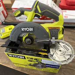 RYOBI ONE+ 18V Cordless 5-1/2 in. Circular Saw no battery no charger.