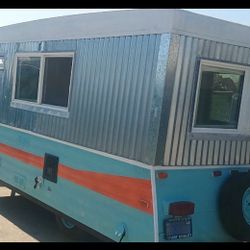 Vintage 13ft TRAILER Tiny Home CASITA 