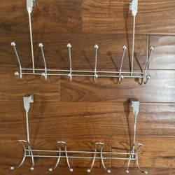Over The Door Hook Hangers (2) 
