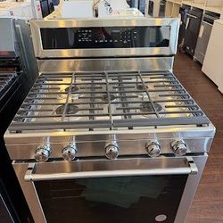 KitchenAid KitchenAid® 30" Stainless Steel Freestanding Gas Range - KFGG500ESS