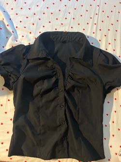 black button up
